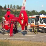 Elicopterul SMURD a ajuns la doi tineri ce au căzut în Someș, la Satu-Mare