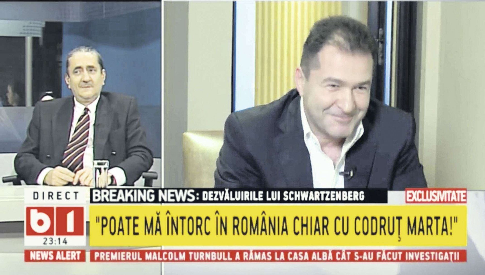 Palace balloon sequence Elan Schwartzenberg: ”Poate mă întorc chiar cu Codruț...” - România Liberă