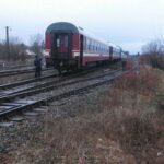 Accident la trecere la nivel cu calea ferară dintre Avrig-Făgăraș