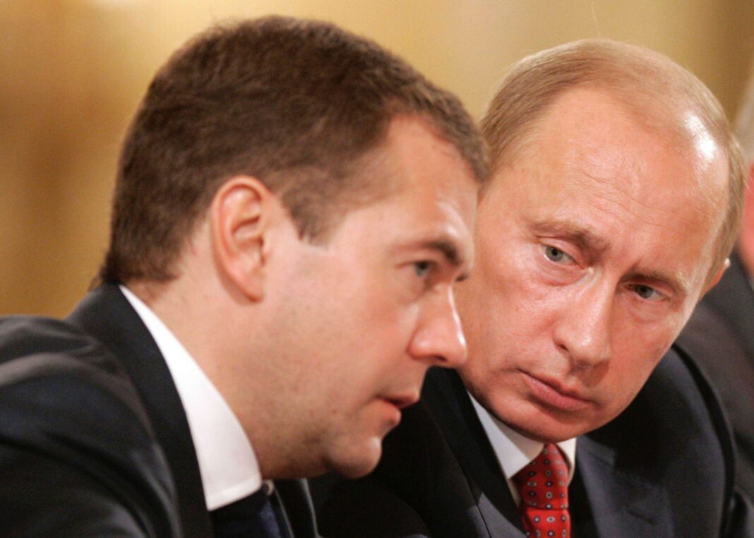 Medvedev și Putin / Foto - Arhiva