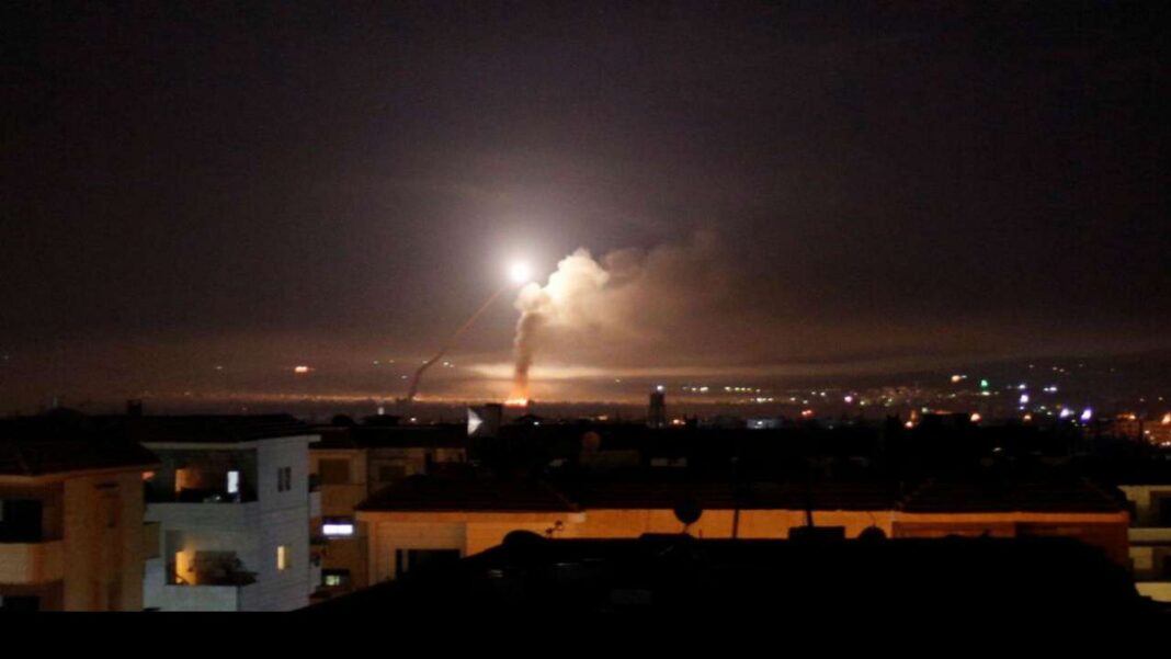 Siria rachete israeliene Damasc