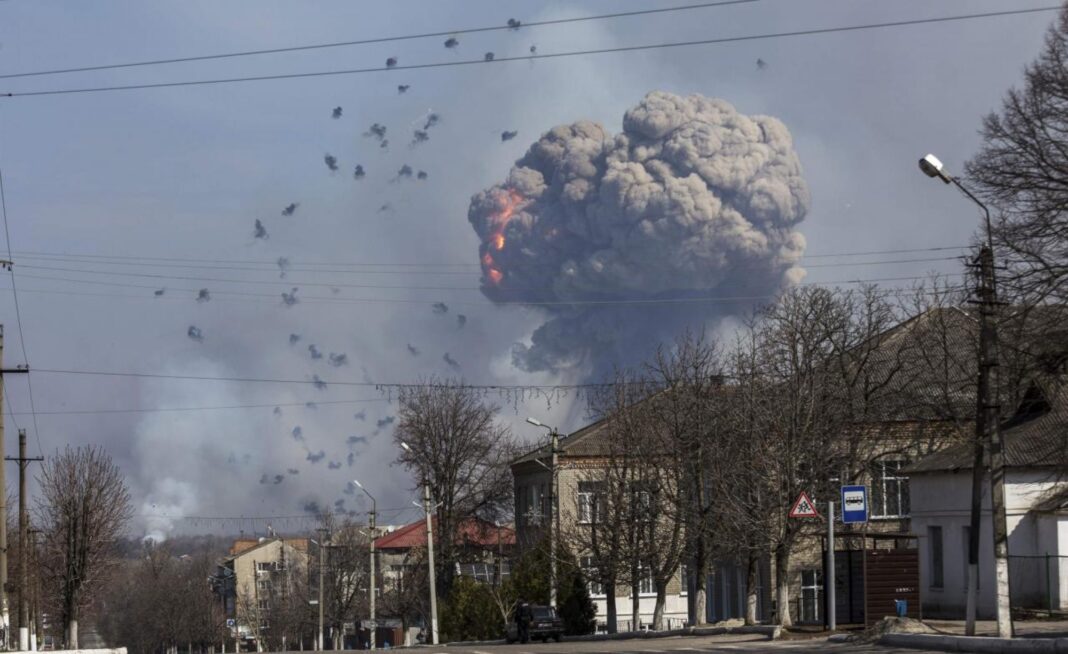 atac asupra Kiev în Rusia Ucraina