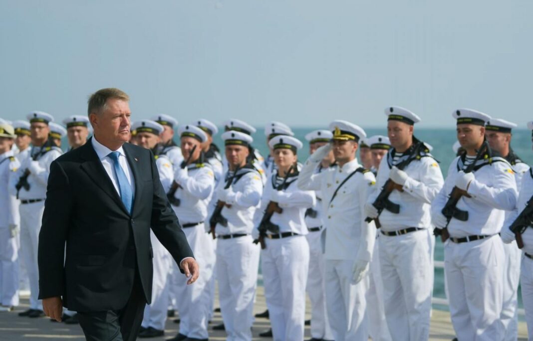 Președintele Iohannis la Ziua Marinei / foto arhivă
