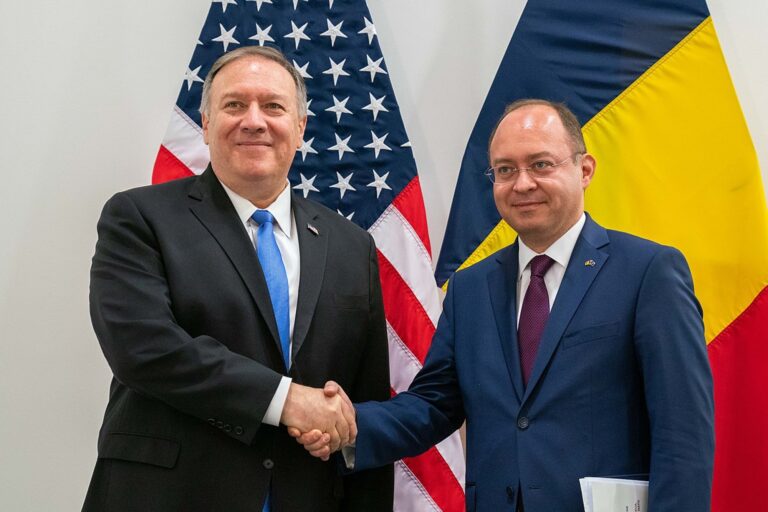 SUA și România și-au reafirmat angajamentele externe în cadrul vizitei lui Bogdan Aurescu la Washington