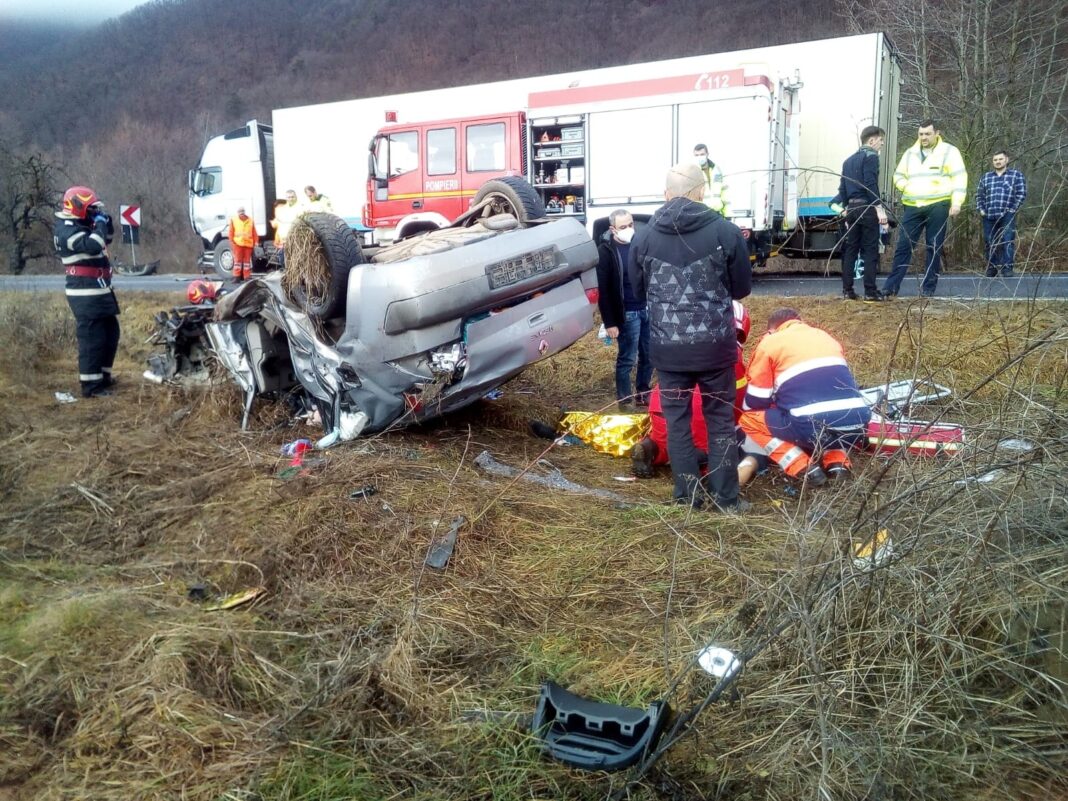accident rutier Hunedoara