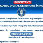 Formularul digital se poate completa de astăzi. Ce trebuie să scrieți