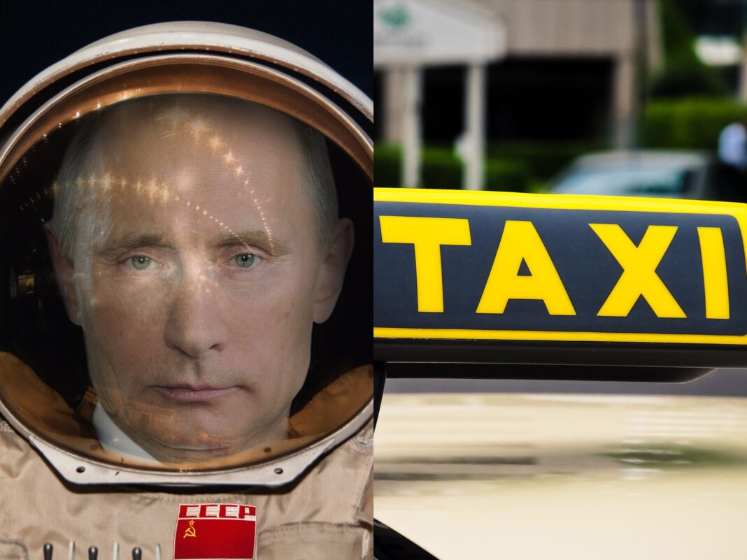 Putin șofer de taxi