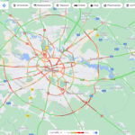 Traficul în București, paralizat de protestul AUR. Cum se circulă în Capitală potrivit hărții GOOGLE