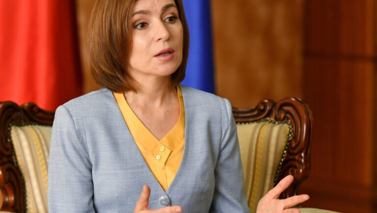 Maia Sandu e pe primul loc în intențiile de vot ale cetățenilor Republicii Moldova