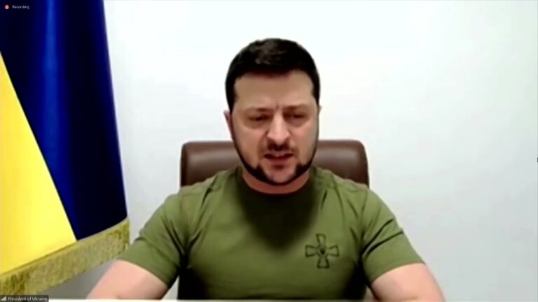 VIDEO: Zelenski cere Congresului SUA să protejeze cerul Ucrainei