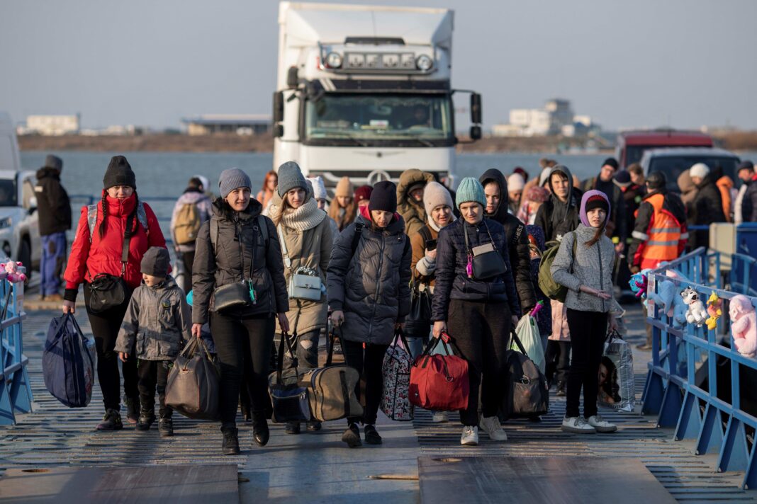 Refugiați din Ucraina - foto INQUAM / Ilona Andrei