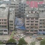 Poliția a arestat 9 persoane după ce o clădire s-a prăbușit în centrul Chinei