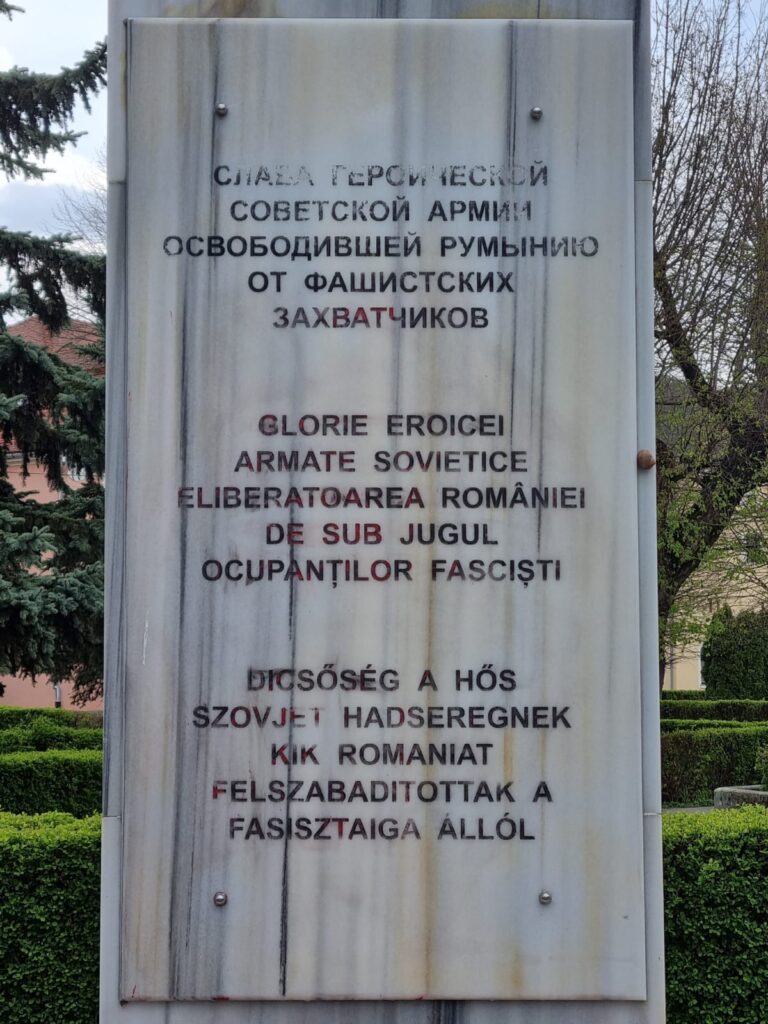 cimitir monument armata sovietică Sighișoara