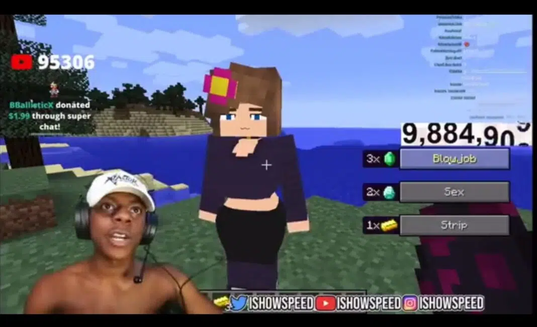 Un YouTuber cu 10 milioane de abonați este implicat într-o controversă după ce imaginile în care simulează un act sexual în timp ce se joacă Minecraft au devenit virale