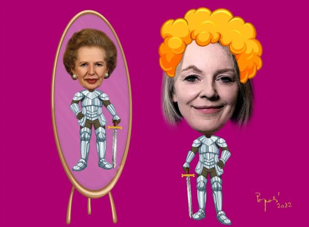 Liz Truss glamourizarea imperiului britanic