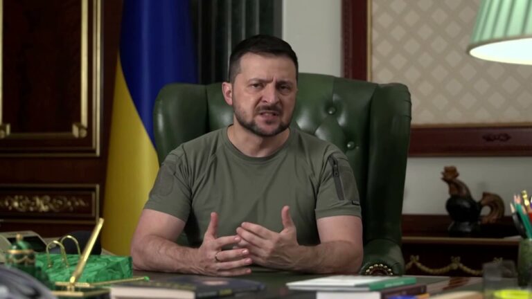 VIDEO: Președintele Zelenski: „Armata ucraineană continuă să avanseze”