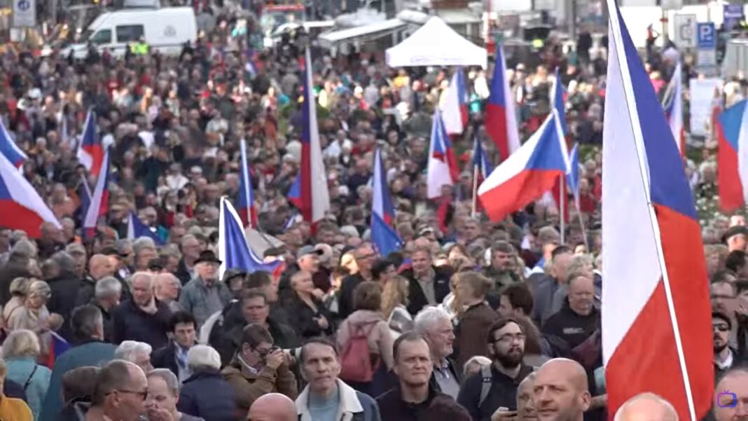 proteste praga cehia