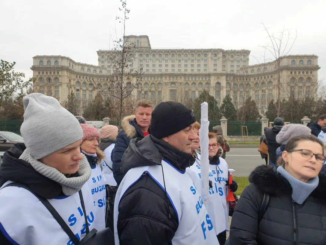 protest profesori parlament