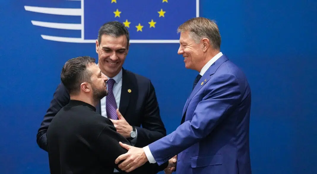 Zelenski și Iohannis Consiliul European