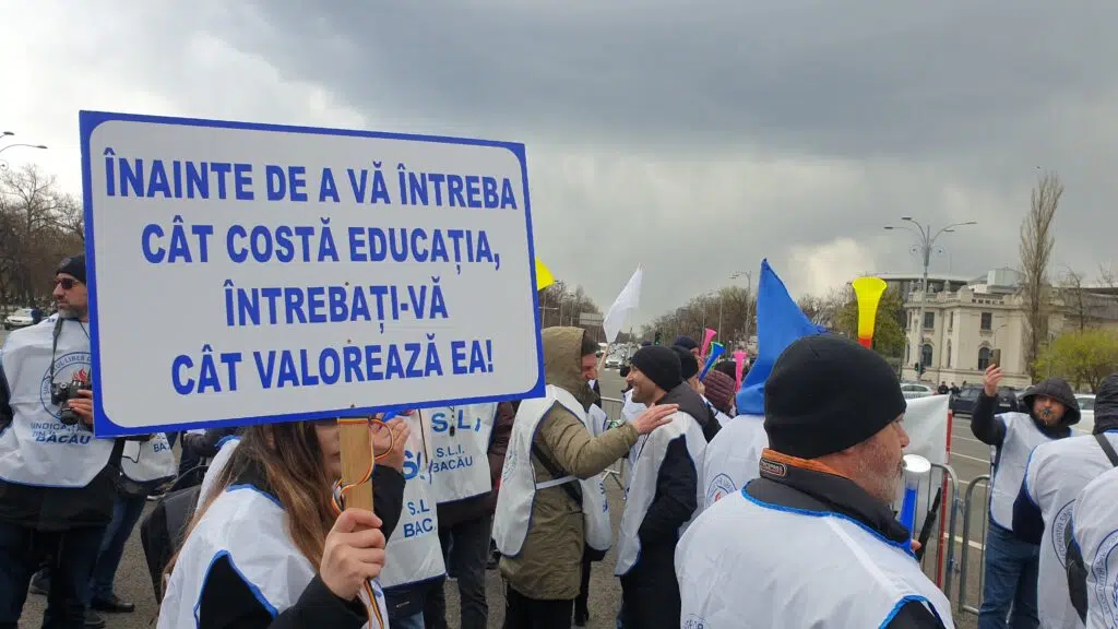 protest profesori