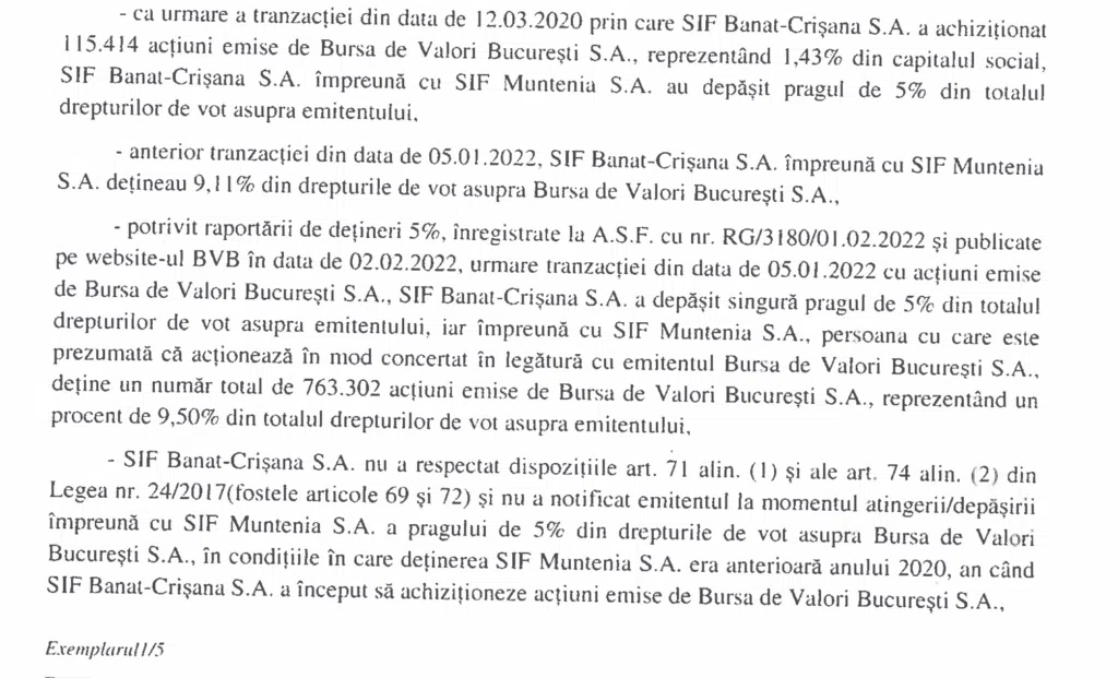 Bogdan Drăgoi amendat de ASF