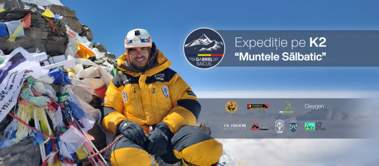 Gabriel Băicuș, alpinistul român care a escaladat Everest și Lhotse în 24 de ore, va urca pe K2 – Muntele Sălbatic