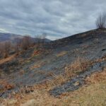 Incendiu de pădure în Slănic Moldova. Pompierii se luptă cu flăcările de 20 de ore