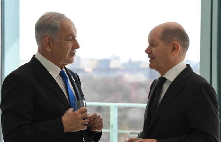 Olaf Scholz și Benjamin Netanyahu s-au înțeles să extindă cooperarea în materie de armamente între țările lor