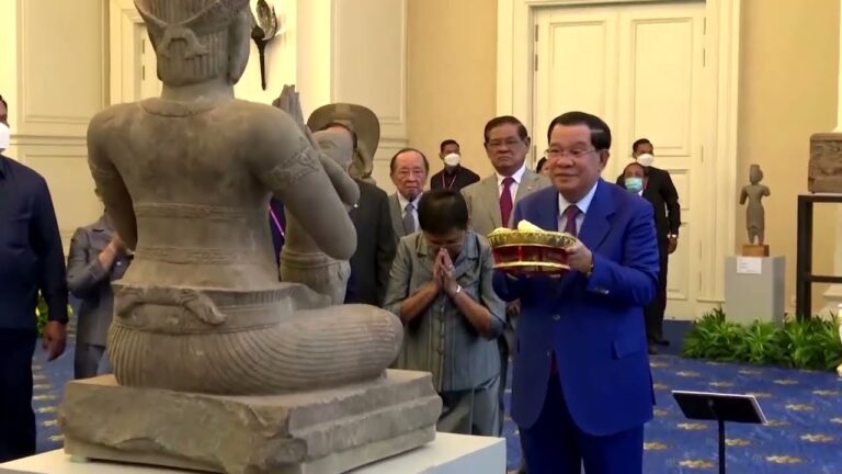VIDEO: Cambodgia salută returnarea artefactelor furate