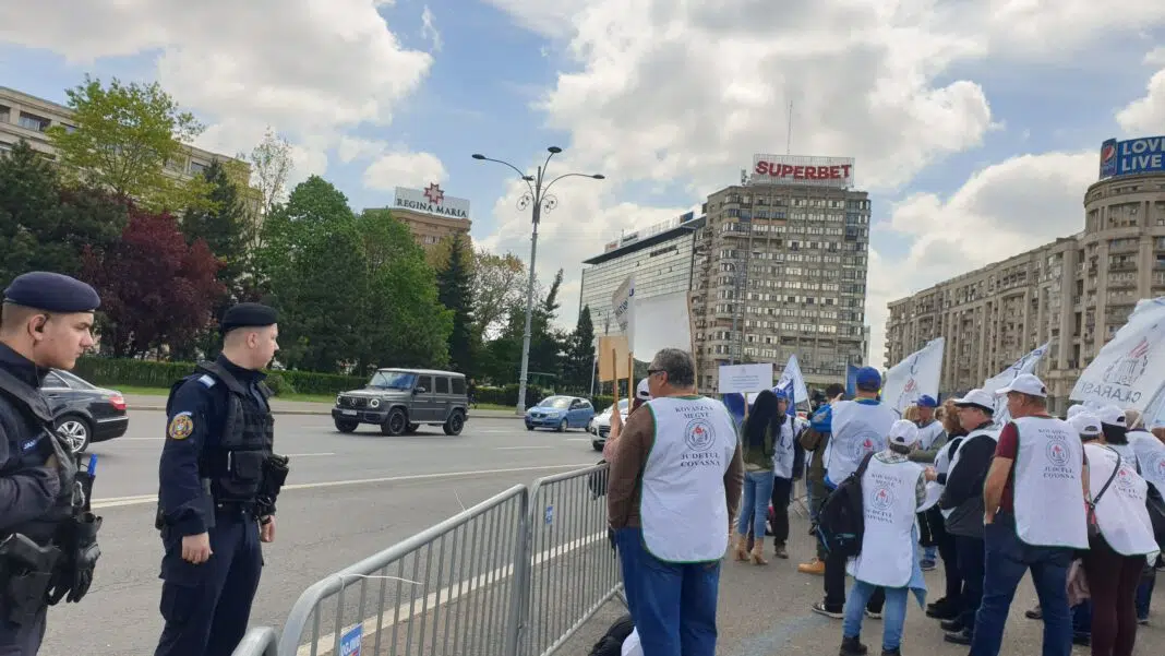 protest învățământ