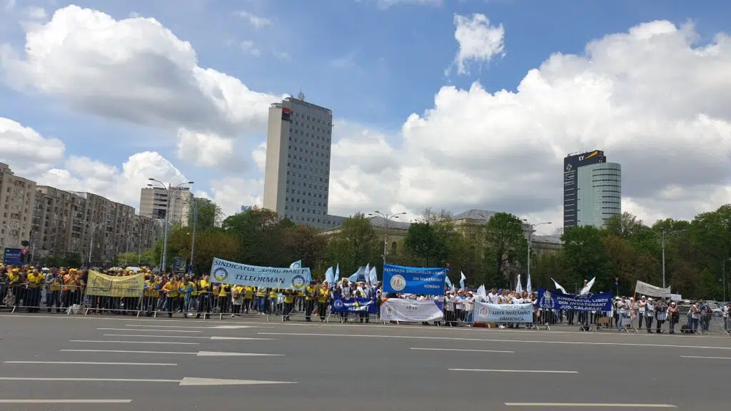 protest învățământ