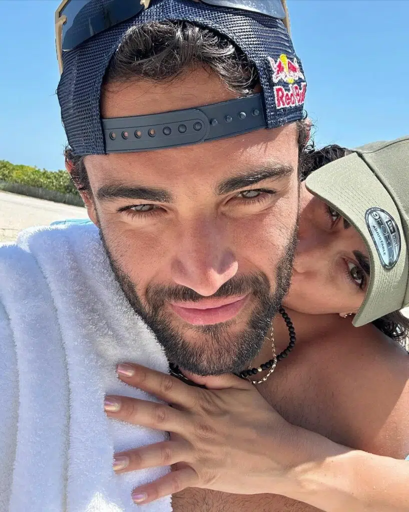 Matteo Berrettini cuplu Melissa Satta Italia galerie foto