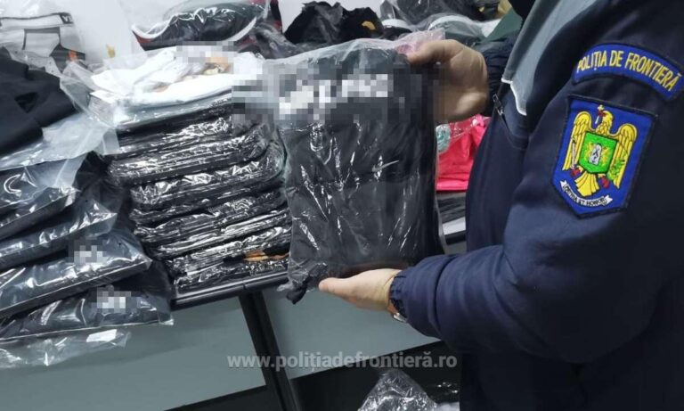 Peste 150.000 de produse contrafăcute, confiscate de Poliția de Frontieră în primele 3 luni ale anului