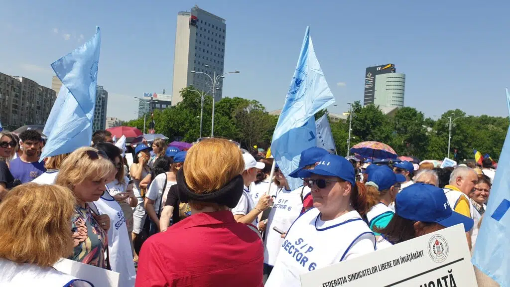 protest profesori Guvern