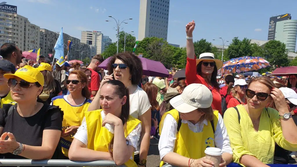 protest profesori Guvern