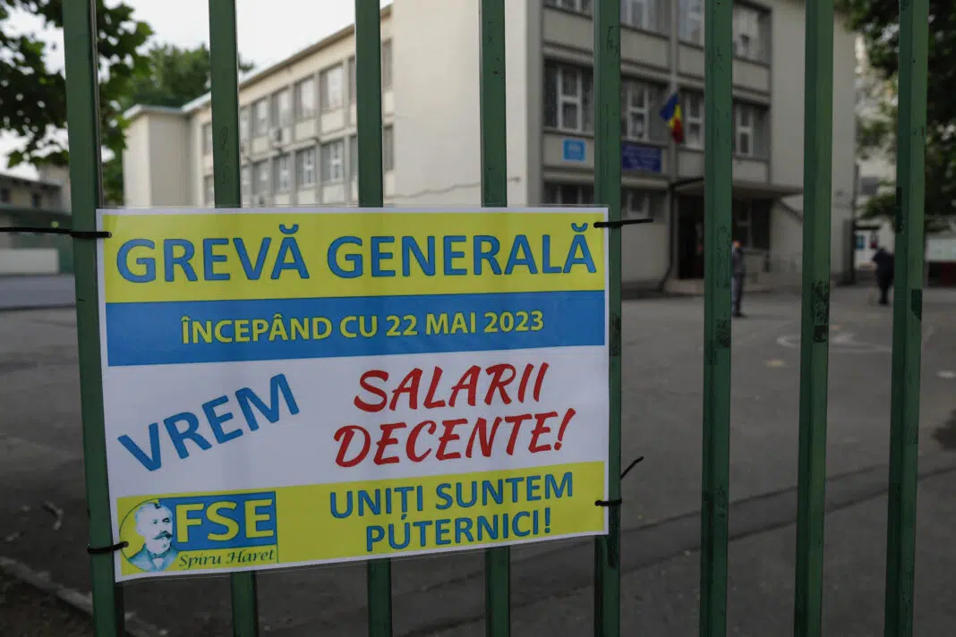 grevă generală educație