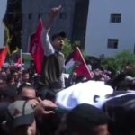 Înmormântarea comandanților de top ai Jihadului Islamic în Gaza
