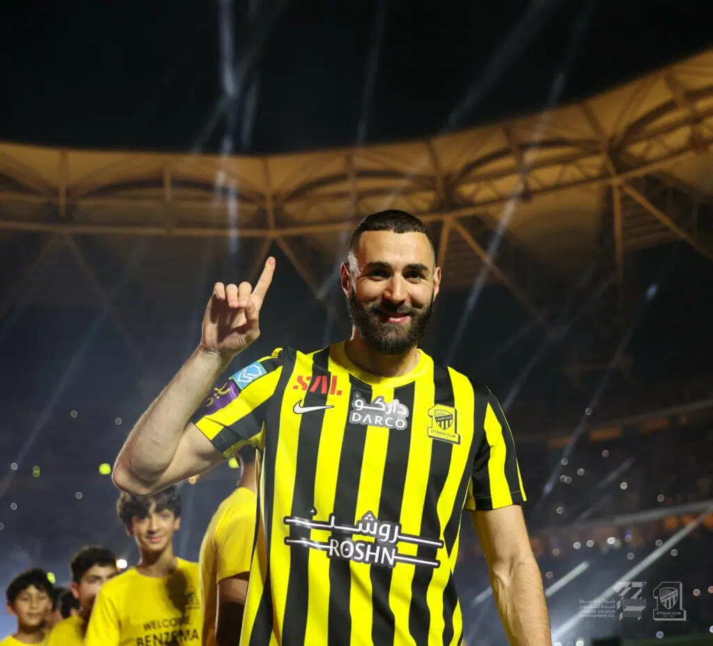 Karim Benzema a fost prezentat oficial de Al-Ittihad