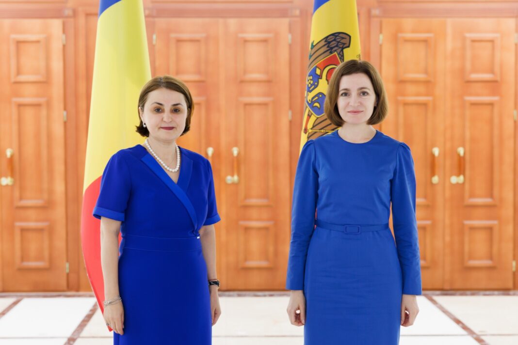 Luminița Odobescu, ministru de Externe, și Maia Sandu, șefa de stat a Republicii Moldova / foto Maia Sandu, facebook
