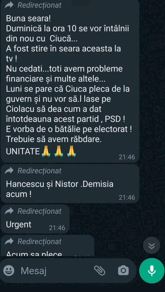 demisie Hăncescu Nistor