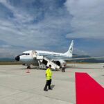 A fost efectuată prima cursă de pe aeroportul Brașov – VIDEO