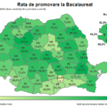 Note BAC 2023. Rata de promovare la bacalaureat este de 72,8%, în ușoară scădere față de anul trecut
