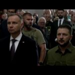 VIDEO: Zelenskiy și Duda comemorează victimele masacrului din Al Doilea Război Mondial