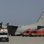 Cinci pacienți cu arsuri, transportați cu aeronave militare către spitale din Austria și Germania