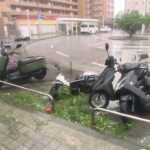 Un taifun lovește Okinawa aducând valuri uriașe și vânturi puternice