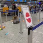 Întârzieri pentru zeci de zboruri la aeroportul din Frankfurt pe fondul inundațiilor din Germania