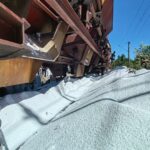 Tren încărcat cu uree, ținta unui atac în Portul Constanța