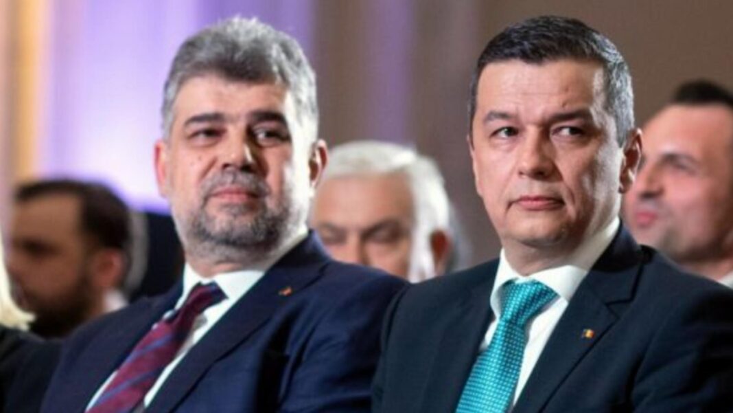 Premierul Ciolacu și ministrul Grindeanu / foto arhivă
