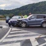 Accident cu 3 victime pe DN7, în județul Sibiu. 3 mașini s-au ciocnit violent