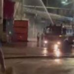 Incendiu puternic la o fabrică de cherestea deținută de austrieci, în Sebeș – Garda de Mediu s-a deplasat la fața locului – VIDEO